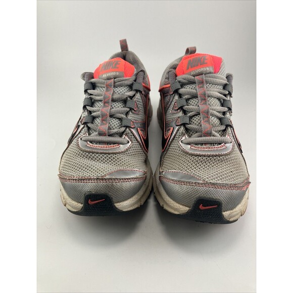 NIKE WOMENS AIR ALVORD 9 Gray And Pink LOW TOP RUNNING SHOES SIZE US 9 - Picture 4 of 10